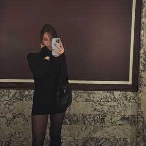 Norma Kamali Turtleneck Pickleball Dress